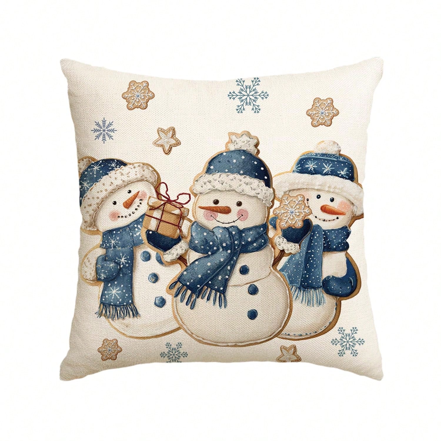 1 adet Kış Temalı Kar Adamı ve - Pillow Insert 18X18 incelemesi ve fiyatı