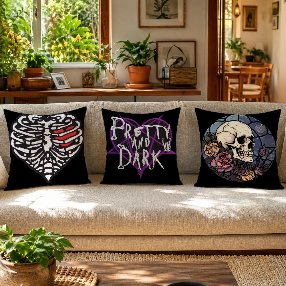 Anime Kafatası kalp baskılı Ya - Home Textiles Premium incelemesi ve fiyatı